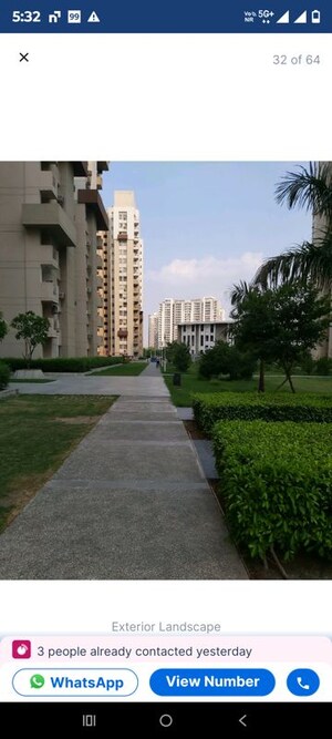 2.5 BHK Apartment – Exterior View View at 3C Lotus Boulevard, Sector 100 - for Rent