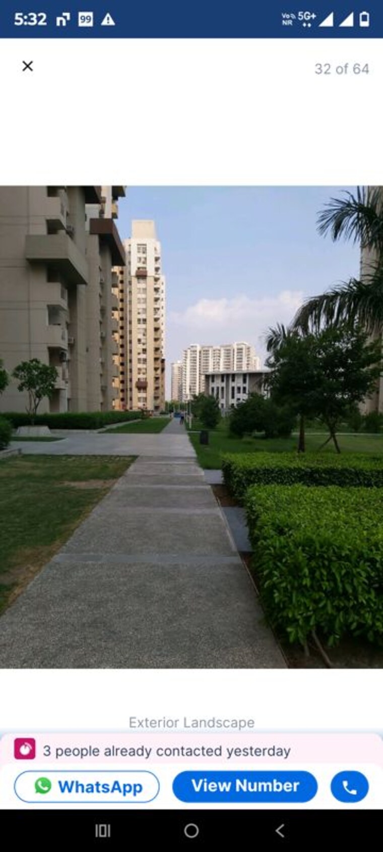 Exterior View, 3c-lotus-boulevard 2.5 Bedroom 1380 Sq.Ft. Apartment In Sector 100 Noida 10232478