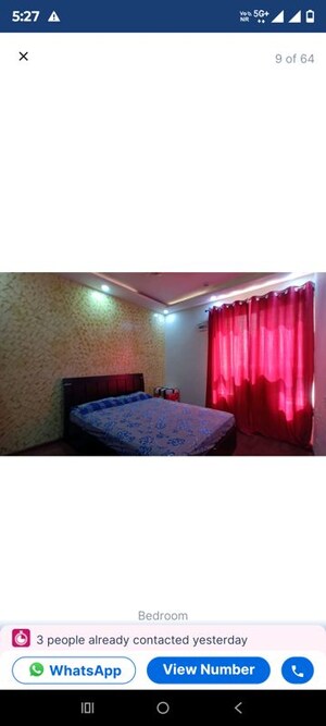 Bedroom in 2.5 BHK Apartment at 3C Lotus Boulevard, Sector 100 – for Rent