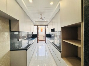 Kitchen in 3 BHK Builder Floor at Sector 4 – for Sale