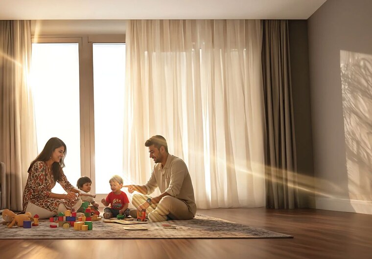 Bedroom, godrej-elaris 3 Bedroom 1166 Sq.Ft. Apartment In Magarpatta City Pune 10232513