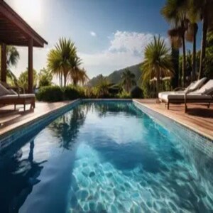 Swimming Pool in 3 BHK Apartment at Godrej Elaris, Magarpatta City – for Sale