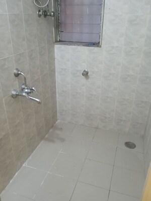 Bathroom in 1 BHK Apartment at Aakar Apartment, Malad East – for Rent