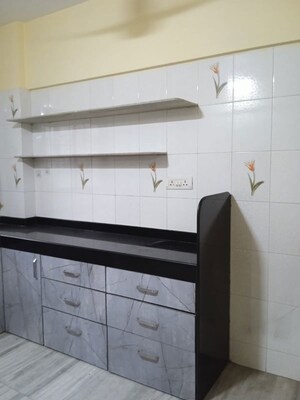 Kitchen in 1 BHK Apartment at Aakar Apartment, Malad East – for Rent