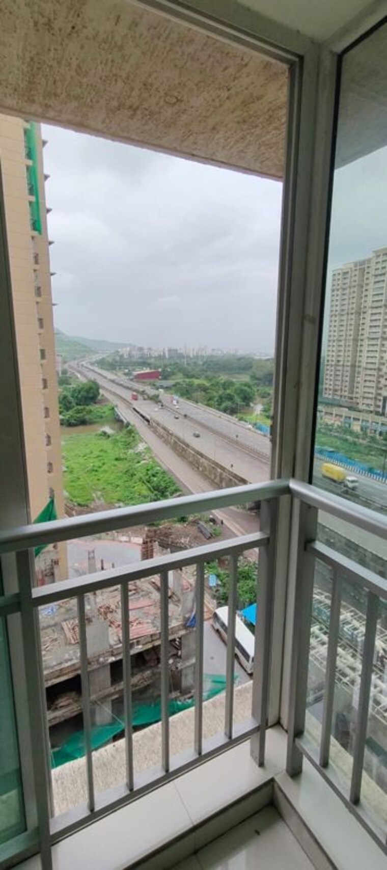 Balcony, wadhwa-wise-city-south-block-phase-1-b6-wing-a4 2 Bedroom 1160 Sq.Ft. Apartment In Old Panvel Navi Mumbai 10232523
