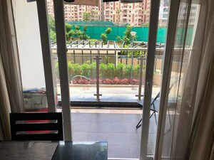 Balcony in 3 BHK Apartment at Prestige Ivy League, Kondapur – for Rent