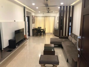 Living Room in 3 BHK Apartment at Prestige Ivy League, Kondapur – for Rent