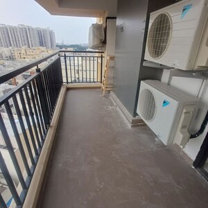 Balcony in 3 BHK Apartment at Aditya Capitol Heights, Hi Tech City – for Rent