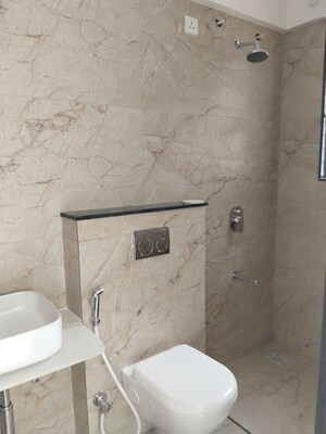 Bathroom in 3 BHK Apartment at Sky Spring Valley, Hadapsar – for Sale
