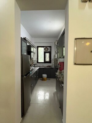 Kitchen in 3 BHK Builder Floor at Vipul World Floors, Sector 48 – for Rent