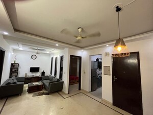 Living Room in 3 BHK Builder Floor at Vipul World Floors, Sector 48 – for Rent