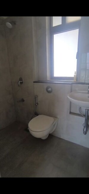 Bathroom in 1 BHK Apartment at Sheth Irene, Malad West – for Rent