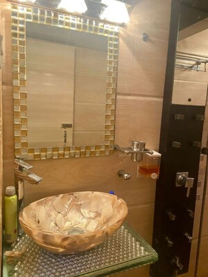 Bathroom in 3 BHK Apartment at Sneh CHS Santacruz, Santacruz West – for Rent