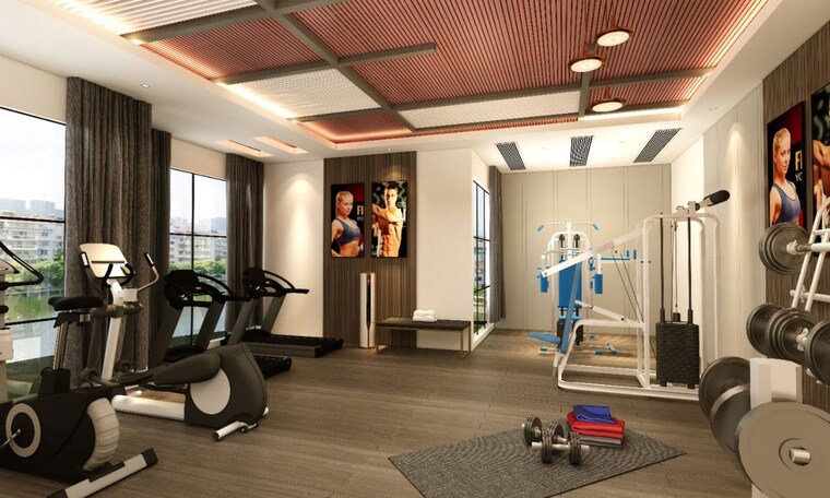 Gym, marquis-royal-palm 3 Bedroom 1050 Sq.Ft. Apartment In Ulwe Navi Mumbai 10232623