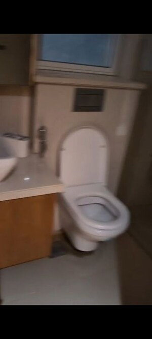 Bathroom in 3 BHK Apartment at Manpada – for Rent