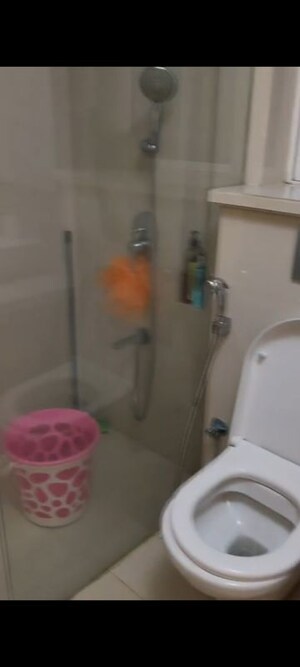 Bathroom in 3 BHK Apartment at Manpada – for Rent