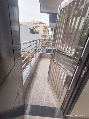 Balcony in 3 BHK Builder Floor at Vasant Kunj – for Rent