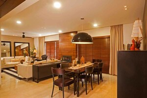 Living Room in 3 BHK Apartment at Karia Konark Bella Vista, Magarpatta Road – for Sale