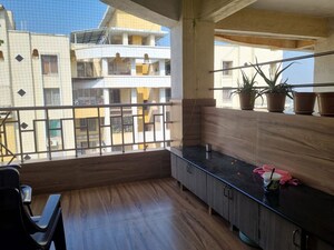 Balcony in 3 BHK Apartment at Bopodi – for Rent