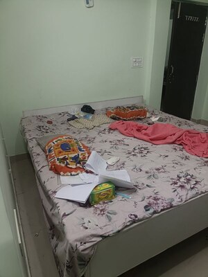 Bedroom in 1 RK Independent House at RWA Apartments, Sector 31 – for Rent