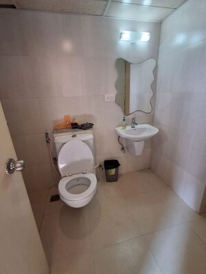 Bathroom in 2 BHK Apartment at Prestige Pine Wood, Koramangala – for Rent