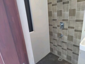 Bathroom in 3 BHK Apartment at Lodha Aria, Parel – for Rent