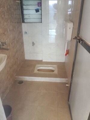 Bathroom in 2 BHK Apartment at Navkar City, Naigaon East – for Rent