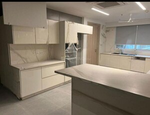 Kitchen in 4 BHK Builder Floor at DLF The Camellias, Sector 42 – for Rent