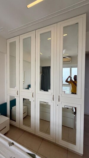 Bathroom in 2.5 BHK Apartment at Prescon Midtown Bay, Mahim West – for Rent