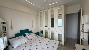 Bedroom in 3 BHK Apartment at Prescon Midtown Bay, Mahim West – for Rent