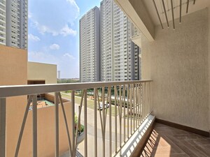 Balcony in 2 BHK Apartment at Eden Park At The Prestige City, Sarjapur Road – for Rent