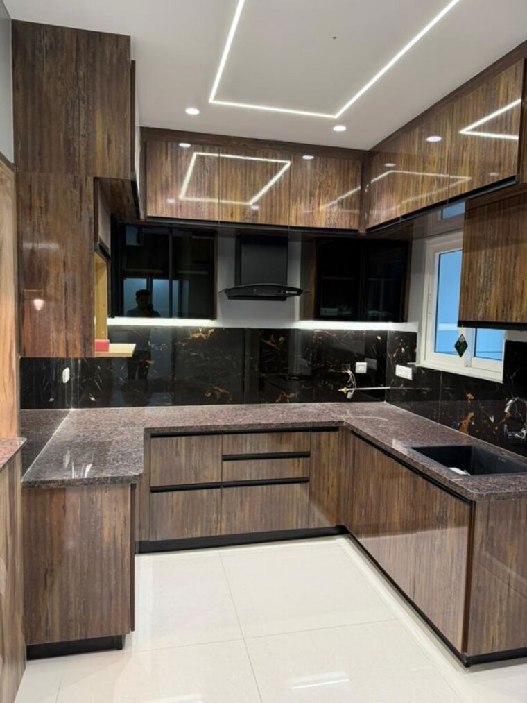 Kitchen, rajapushpa-provincia 3 Bedroom 2020 Sq.Ft. Apartment In Narsingi Hyderabad 10232632