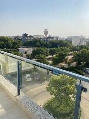 Balcony in 3 BHK Apartment at M3M Merlin, Sector 67 – for Rent