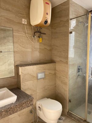Bathroom in 3 BHK Apartment at M3M Merlin, Sector 67 – for Rent