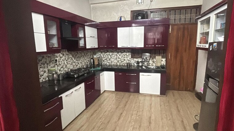 Kitchen, chinhat 2 Bedroom 1500 Sq.Ft. Villa In Chinhat Lucknow 10232839