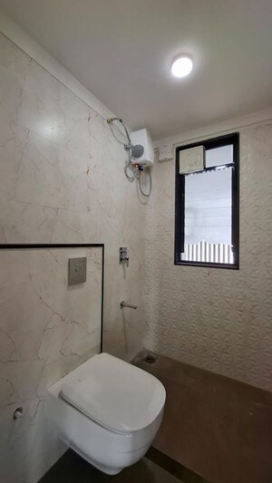 Attached Bathroom in 4 BHK Apartment at Wakad – for Rent