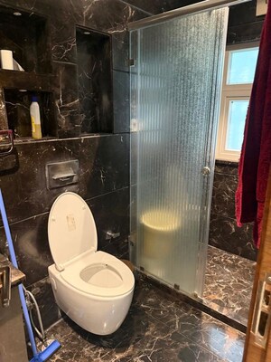 Bathroom in 3 BHK Builder Floor at Saket – for Rent