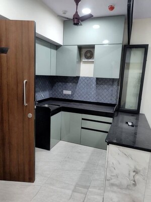 Kitchen in 1 BHK Apartment at Lodha Crown Quality Homes, Majiwada – for Rent