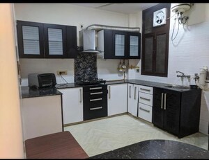 Kitchen in 2 BHK Builder Floor at Greater Kailash – for Rent