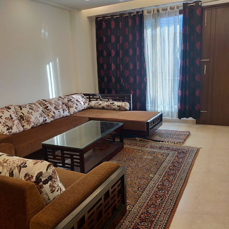 2 BHK + Pooja Room,Study Room Builder Floor For Rent in Greater Kailash II