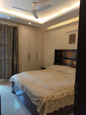 Bedroom in 2 BHK Builder Floor at Greater Kailash ii – for Rent