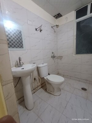 Bathroom in 2 BHK Apartment at AFOWO Raksha Addela, Sector 16c Greater Noida – for Rent