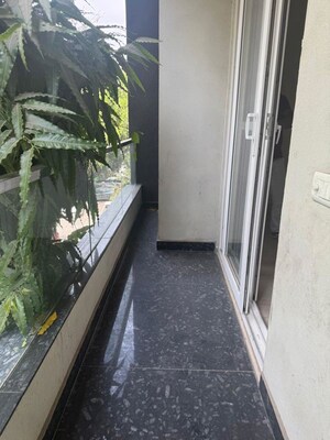 Balcony in 3 BHK Builder Floor at Saket – for Rent