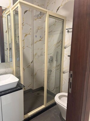 Bathroom in 3 BHK Builder Floor at Saket – for Rent