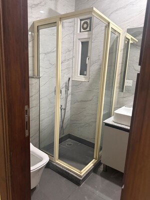 Bathroom in 3 BHK Builder Floor at Saket – for Rent