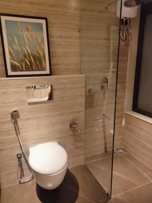 Bathroom in 3 BHK Apartment at Lodha Casa Lagoona, Shilphata – for Sale
