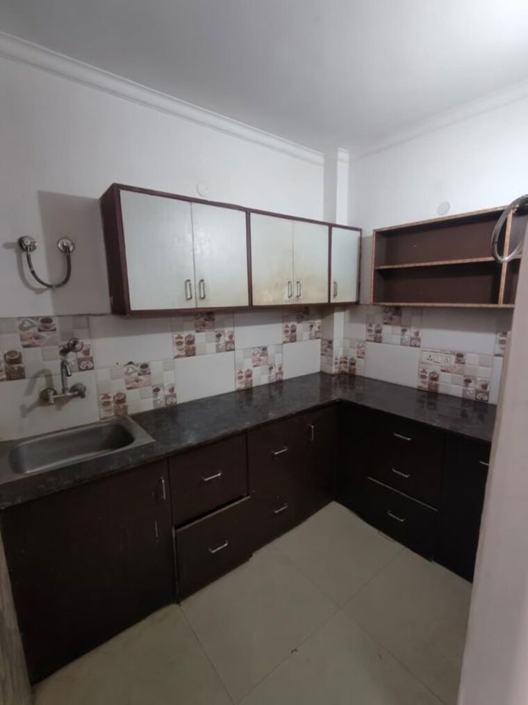 Kitchen, malviya nagar 3 Bedroom 1300 Sq.Ft. Builder Floor In Malviya Nagar Delhi 10232879