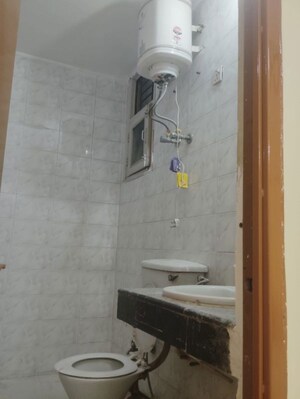 Bathroom in 3 BHK Builder Floor at Ansal Executive Residency, Sushant Lok ii – for Rent