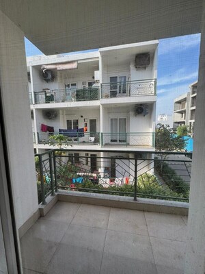 Balcony in 2 BHK Builder Floor at Auram Floor, South City 2 – for Rent