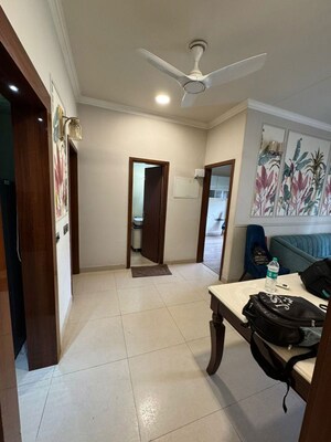 Living Room in 2 BHK Builder Floor at Auram Floor, South City 2 – for Rent